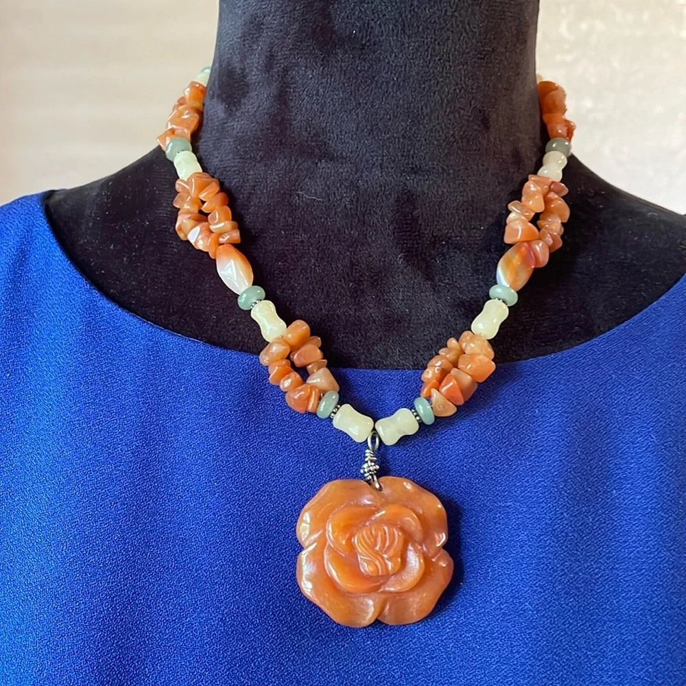 Statement Gemstone Necklace